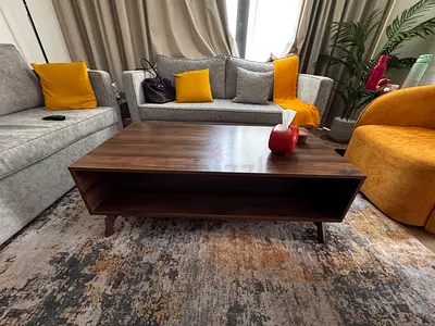 Home centre Modern Wooden Coffee Table