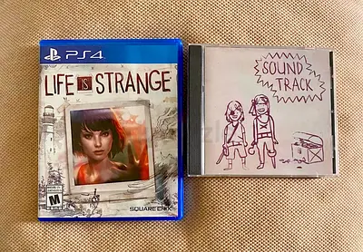 Life Is Strange Ps4 Game + Original Soundtrack CD Limited edition Game music.