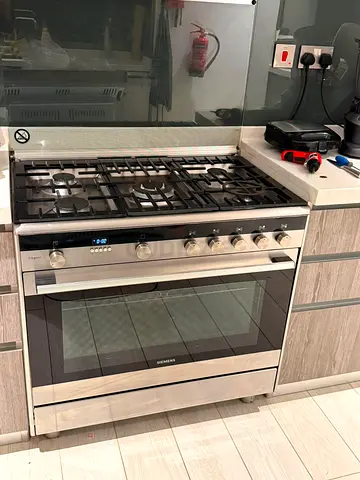 Siemens top gas oven electric dual fan latest model