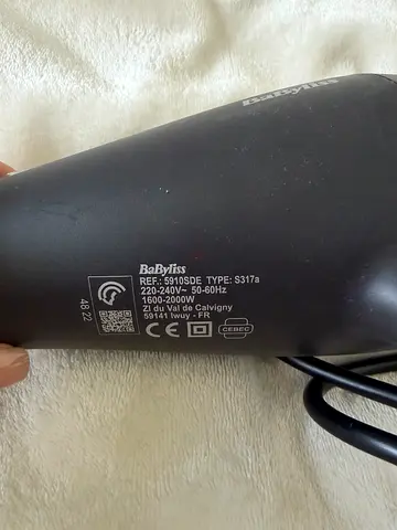 hair dryer babyliss