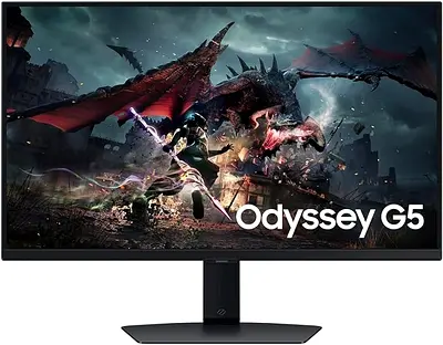 Samsung Odyssey G5 Flat IPS 32 Inch 180Hz WQHD 2560x1440 1ms AMD FreeSync Gaming Monitor