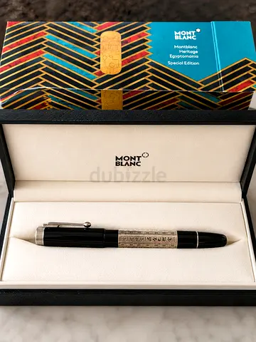 Montblanc Heritage Egyptomania Doué Rollerball Pen – Special Edition /discontinued Model
