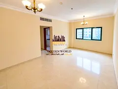 1BR apartment for annual rent in Abu Shagara, open view, kitchen with open view and 1 bathroom. Comf