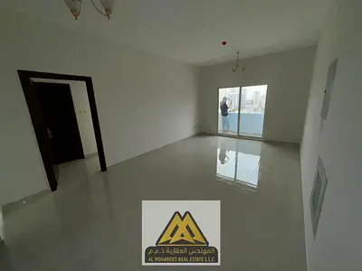 One-bedroom apartment with a sea view near Ajman Corniche, master bedroom, 2 bathrooms, free parkin