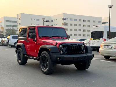 Well Maintained Wrangler Sport 2017 4x4 | GCC Specs accident free fully loaded 100% bank loan also