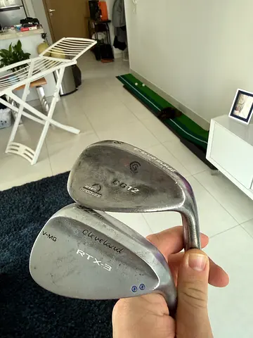 Cleveland RTX-3 V-MG golf wedges - used (set of 2) - 52 & 56 degree