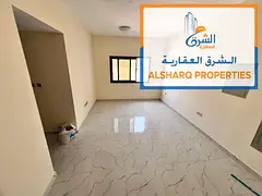 One bedroom and living room, second occupant, in a new building in Al Nuaimiya 2, with a large area,