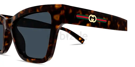 Tortoiseshell Designer Sunglasses (Gucci-style) - Good Condition