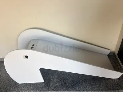 Kids slide in wood, white color with Elephant design super cute toy for age 2-5