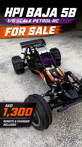 HPI Baja 5B – 1/5 Scale Petrol RC Car for Sale