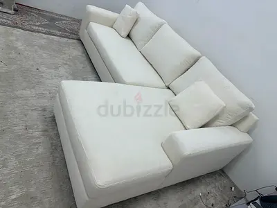 Same like new condition pottery barn lshape sofa