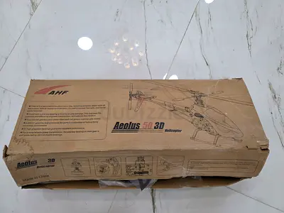 Aeolus 50 3D RC Helicopter - Boxed (used, parts inside)