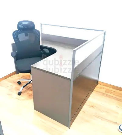 L Shape Workstation New Available
