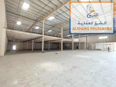 مستودع للإيجار خلف السوق الصيني عجمان | 31,000 قدم | ميزانين | شاحنات | كهرباء 100 كيلو | جاهز | 1.5 مليون | موقع استراتيجي