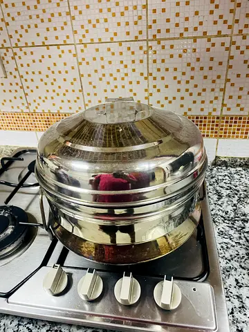 Ildy Steamer / - Good Condition Stainless Steel Multi-Tier
