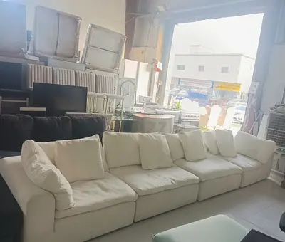 Elegant White Luxury Sofa Set – Modern Design