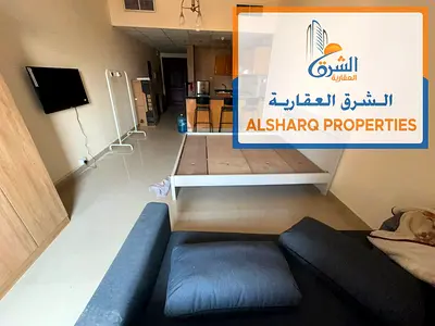 استديو مفروش بالكامل مع الباركينج مع بلكونه و مطبخ منفصل بسعر مناسب مع تسهيلات بالدفع