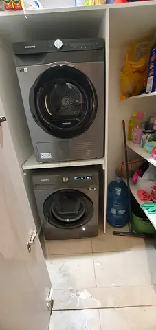 Samsung 9 kg washer and 9 kg dryer separate