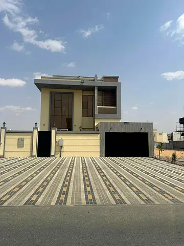 🏡✨ للايجار السنوي – فيلا فاخرة ومفروشة بالكامل في الزاهية | عجمان ✨🏡 🔥 أول ساكن | جاهزة للسكن فوراً | أرضي + أول + روف | 6 غرف ماستر