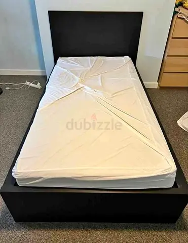 Ikea Single Bed with Mattress Available in Perfect Condition