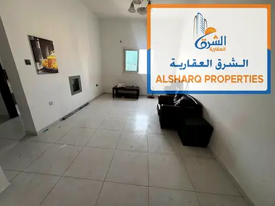 The most beautiful and luxurious apartments for annual rent in Ajman Corniche, one bedroom and a large living room, in a prime location