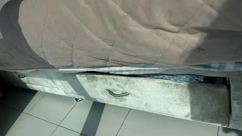 Underbed Storage Drawer (Upholstered) - Good Condition