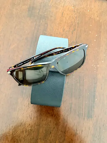 Authentic Prada Tortoise Shell Sunglasses with Case