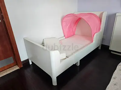 Ikea Kids Extendable bed with Mattress