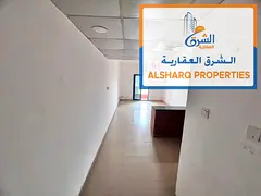Studio in Al Nuaimiya 1, spacious, balcony, American kitchen, central AC, AED 23K.