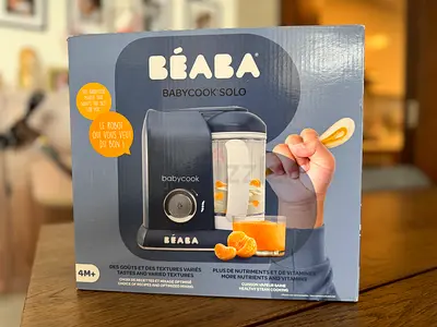 Beaba Babycook Solo Baby Food Maker - Compact Steam Blender (Boxed)