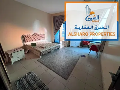 In Al Khor Towers Al Rashidiya 2 Ajman Three-bedroom apartment with a living room 51,000 AED In 4 installments 3 bathrooms 2 balconies Excellent v