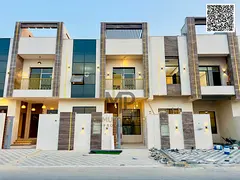 Townhouse for sale in Ajman | Al Zahiyah area | 4 bedrooms, majlis, hall and roof | Freehold ownersh