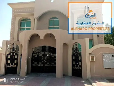 الحميدية عجمان فيلا سكني تجاري بمساحة 5000 قدم 5 غرف ماستر مع صالة ومجلس ومطبخ وباركن خاص وموقع مميز للشركات