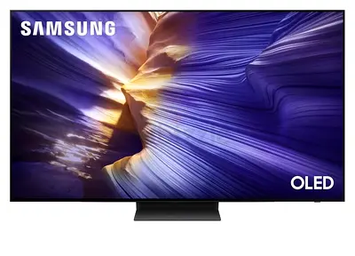 Samsung 77 Inch OLED TV, S90F, 4K, NQ4 AI Gen3 Processor, 4K AI Upscaling Pro, OLED HDR+, Motion Xc