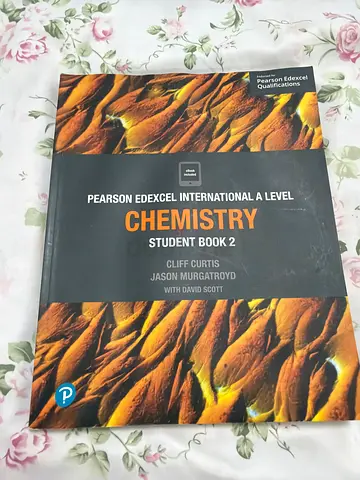 Pearson Edexcel International A Level Chemistry Student Book 2