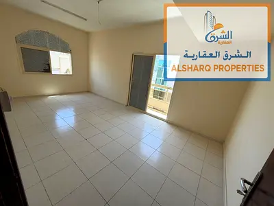 One bedroom and living room in Ajman Corniche, spacious, 2 bathrooms, balcony with excellent views,