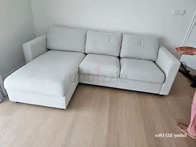 Amazing Condition IKEÀ __ VIMLE Sofa Beige with storage