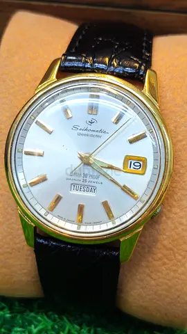 ⌚ SEIKO SEIKOMATIC WEEKDATER AUTOMATIC 26 JEWELS VINTAGE 1960s(Used)NO BOX NO PAPER