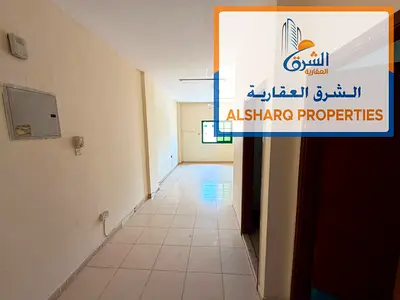 Studio in Al Aalia behind Al Bait Al Mowahad, separate kitchen, split AC and family building.