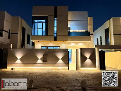 Own a modern villa with an elegant design and spacious areas in a prime location close to all services.