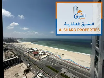 Ajman Corniche | Sea View | 2BR Hall | Gym & Pool | Parking | AED 70K