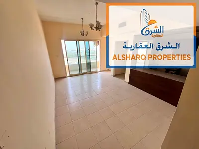 مدينة الإمارات جلف تاور غرفتين وصالة بدون فرش بحمامين وتكييف مركزي وباركن مجاني داخل التاور
