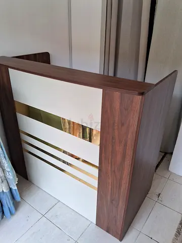 Wooden Office Desk with Three Drawers