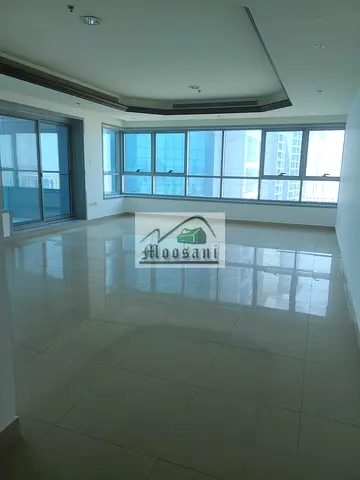 Corniche Tower || Sea View 2 Bedrooms Hall with Reserved Car Parking for Rent