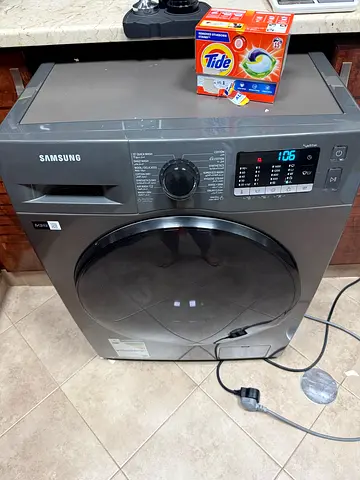 Samsung 8kg Washer Dryer Combo Washing Machine With Air Wash, Drum Clean And Bubble Soak