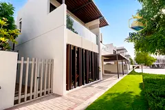 Stylish 6BR Villa | Claret DAMAC Hills 2 | Garden & Pool Access
