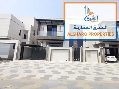 فيلا للبيع | الباهية عجمان | تملك حر لجميع الجنسيات | 5 غرف ماستر | 7 حمامات | مجلس فاخر | مطبخ مجهز | تكييف مركزي | باركن مسقوف | سوبر ديلوكس