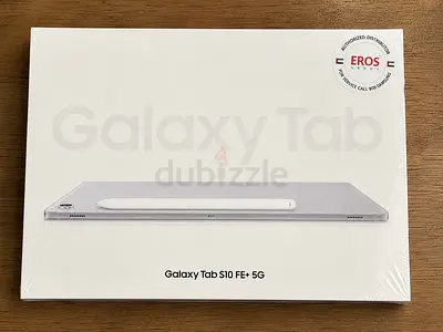 Samsung Galaxy Tab S10 FE+ 5G 128GB (with Book Cover Keyboard) - Sealed UAE