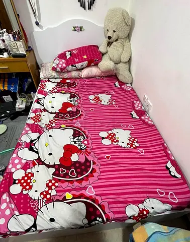 Ikea double bed with mattress