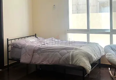 Bed with mattress